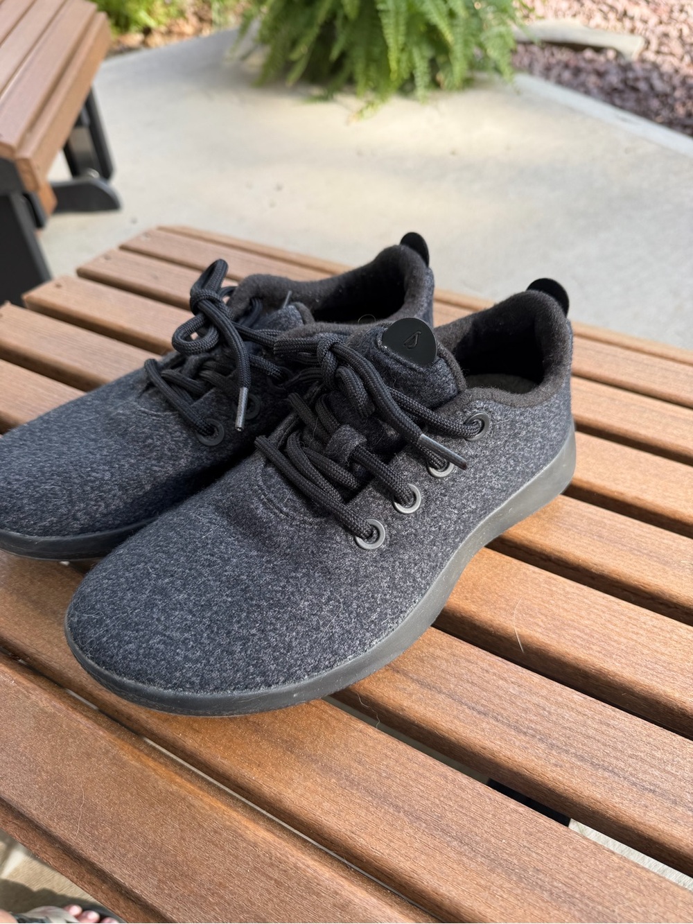 allbirds Women's Charcoal Gray Wool Runners